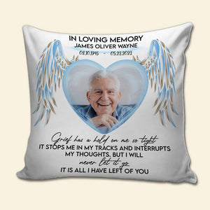 Gifts For Heaven, Personalized Square Pillow, Memorial Gifts - Pillow - GoDuckee