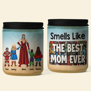 Personalized Gifts For Mom Scented Candle Smells Like The Best Mom Ever 02ohtn020324pa Mother's Day Gifts - Scented Candle - GoDuckee