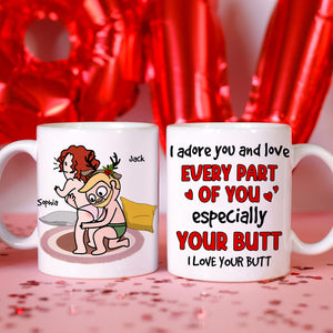 Personalized Gifts For Couple Christmas Coffee Mug 03NATN181124HH - Coffee Mug - GoDuckee