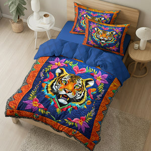Tiger Special Quilt Bed Set 012HUDT170125 - Blanket - GoDuckee