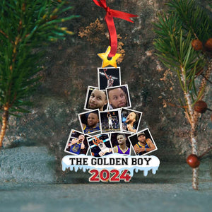 Custom Photo Gift For Fans Christmas Ornament 06TOMH140824 - Ornament - GoDuckee