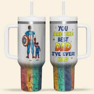 Personalized Gifts For Dad Tumbler 02qhpu060524pa Father's Day Gift - Tumbler Cups - GoDuckee