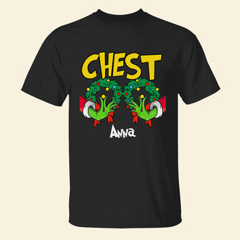 Personalized Christmas Couple Shirt, Christmas Gift For Couple - Shirts - GoDuckee