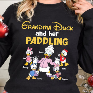 Personalized Gifts For Grandma Shirt Grandma Duck And Her Paddling 01natn230124 - 2D Shirts - GoDuckee