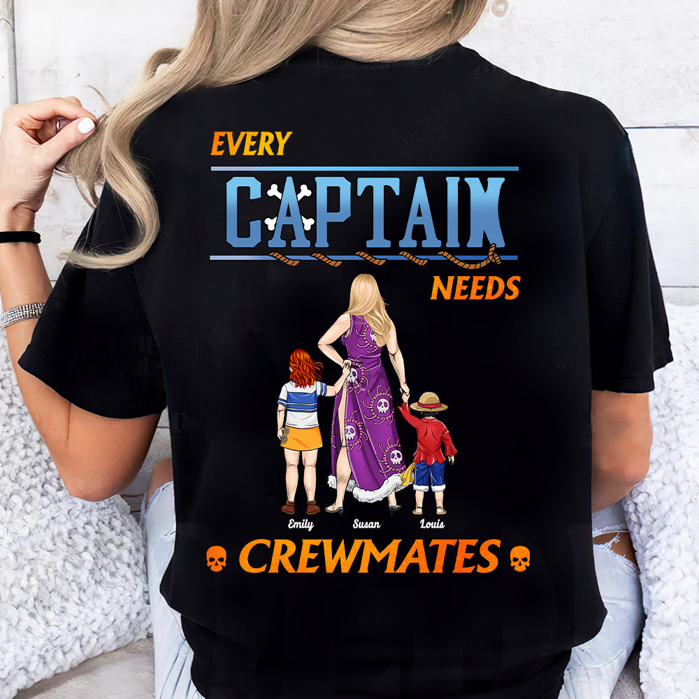 Personalized Gifts For Mom Shirt Every Captain Needs Crewmates 03QHHN190324PA - 2D Shirts - GoDuckee