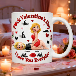 Couple Love You Everyday Coffee Mug - Personalized Gifts For Couple 05naqn311225 - Coffee Mug - GoDuckee