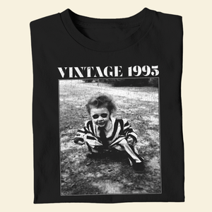 Birthday Halloween Costume Vintage Shirt - Custom Photo Gifts For Loved Ones 03nata290825 - Shirts - GoDuckee