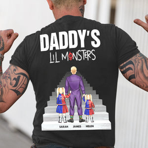 Daddy's Lil Monsters, Personalized Shirt- GRER2005, 05huhn090523tm - Shirts - GoDuckee