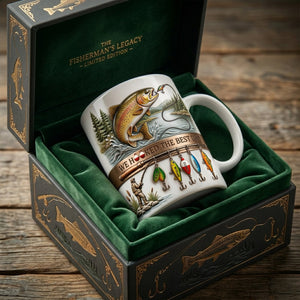 Fishing Best Dad Coffee Mug - Personalized Gifts For Father 02palu090426 - Coffee Mug - GoDuckee