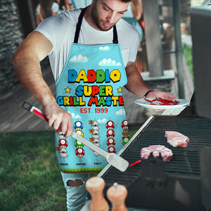 Personalized Gifts For Dad Aprons 031htqn010324 Father's Day - Aprons - GoDuckee