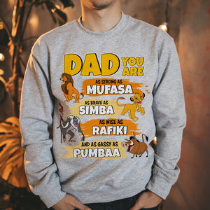 Personalized Gifts For Dad Shirt 01hupu080524 Father's Day - 2D Shirts - GoDuckee