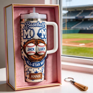 Baseball Mom 40oz Tumbler - Personalized Gifts For Moms 04tyqn110426 - Tumbler Cup - GoDuckee