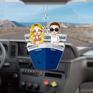 Customized Cruising, Personalized Car Ornament For Adventure Seekers, Gifts For Cruising Lovers - Ornament - GoDuckee
