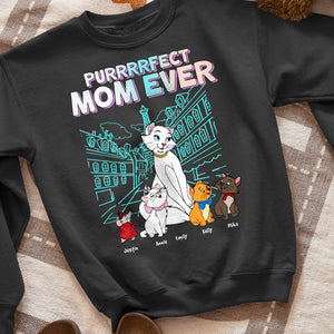 Personalized Gifts For Mom Shirt Purrrrfect Mom Ever 04OHHN060224 - 2D Shirts - GoDuckee