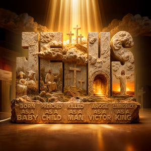 Praise The Lord Jesus Christ Light Box - Easter Gifts For Christians 07qhqn290126 - Light Box - GoDuckee