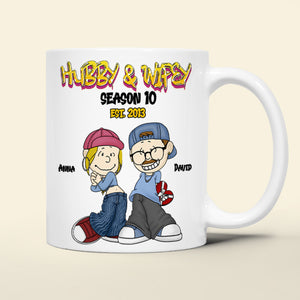 Personalized Gifts For Couple Coffee Mug 01totn070125hg Hubby And Wifey