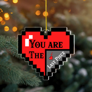You're The Last Piece, Couple Gift, Personalized Ornament, Game Lover Couple Ornament, Christmas Gift 03HTPO140723HH - Ornament - GoDuckee