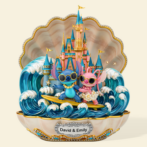 Summer Couple Acrylic Plaque - Personalized Gifts For Couple 04ohpu110625 - Shaped Plaques - GoDuckee