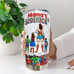 Personalized Gifts For Mom Tumbler, Strong & Supportive Mom 04qhqn130225pa - Tumbler Cup - GoDuckee