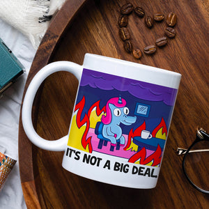 Personalized Funny Burning Coffee Mug 03ohtn020124 Everything Is Fine - Coffee Mug - GoDuckee