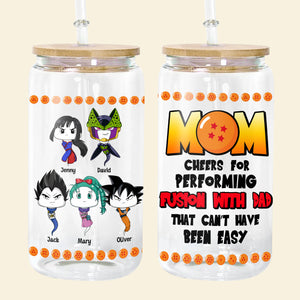 Personalized Gifts For Mom Glass Can 06HTTN260324HA Mother's Day - Drinkware - GoDuckee