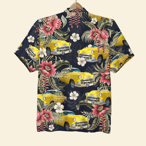 Personalized Hawaiian Shirt With Upload Car Image 07qnqn120623 - Hawaiian Shirts - GoDuckee