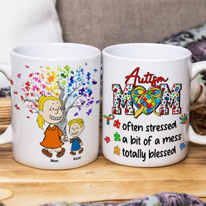 Personalized Gifts For Autism Mom Coffee Mug 04xqpu240225hh - Coffee Mug - GoDuckee