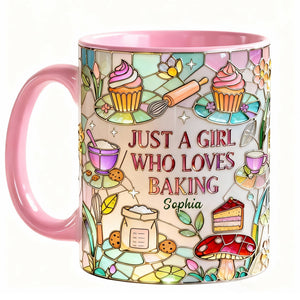 Personalized Gifts For Baking Lovers Accent Mug 06HYTN170126 - Coffee Mug - GoDuckee