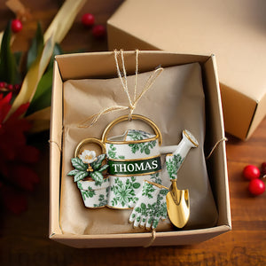 Garden Tools Acrylic Ornament - Personalized Gifts For Gardeners 02PGLU131025 - Ornament - GoDuckee