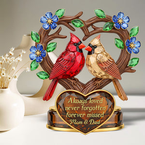 Memorial Acrylic Plaque - Personalized Gifts For Heaven 02ohqn090625 - Shaped Plaques - GoDuckee