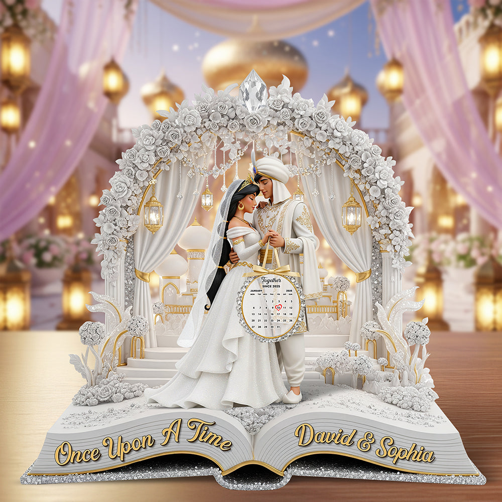 Royal Romance Acrylic Plaque - Personalized Gifts For Couple 03OHQN270625 - Shaped Plaques - GoDuckee