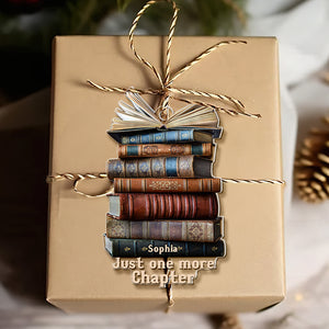 Personalized Gifts For Book Lovers Acrylic Ornament 04acqn181024 - Ornament - GoDuckee