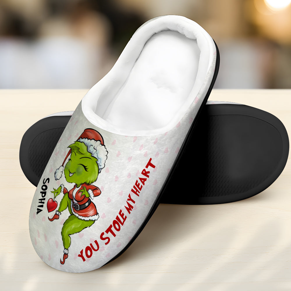 Personalized mens online slippers