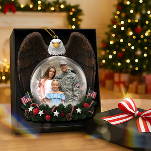 Military Appreciation Acrylic Ornament – Custom Photo Gifts For Family 04naqn121125 - Ornament - GoDuckee