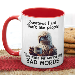 Personalized Gifts For Coworker Coffee Mug Bad Words 03xqpu150125 - Coffee Mug - GoDuckee