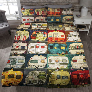 Gifts For Camping Lovers Quilt Bed Set 04qnqn301024 - Blanket - GoDuckee