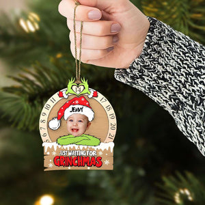 Custom Photo Gifts For Kids Wood Layered Countdown Ornament 02TGMH051024