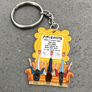 Personalized Gifts For Friends Keychain 04qhpu091224hh I'll Be There For You - Keychains - GoDuckee