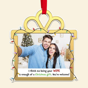 Gifts For Couple, Personalized Ornament, Christmas Gifts - Ornament - GoDuckee