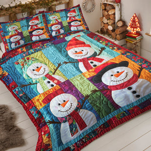 Classic Christmas Quilt Bed Set Special Line 03HUDT041124 - Blanket - GoDuckee