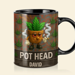 Pot Head Mug - Personalized Gifts For Men 03totn310525 - Coffee Mug - GoDuckee