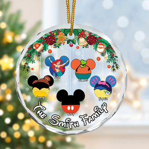 Personalized Gifts For Family Christmas Ornament 03acpu071024 - Ornament - GoDuckee