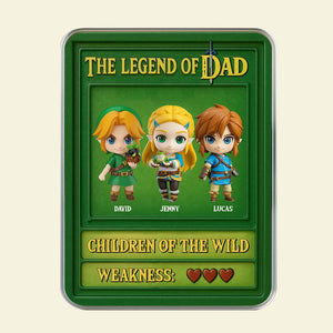 Gaming Legend Plaque Personalized Gifts For Dad 01natn100525 - Shaped Plaques - GoDuckee
