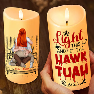 Personalized Gifts For Couple, Naughty Couple LED Candle 06TOQN291124HH - Led Candle - GoDuckee