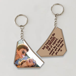 Best Friends Are Like Big Knickers, Personalized Keychain, Gifts For Friends - Keychains - GoDuckee