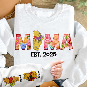 Mama Bear Shirt - Personalized Gift For Mom 02KALU260325 - AOP Products - GoDuckee