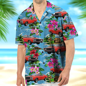 Upload Car Image Personalized Tropical Pattern Hawaiian Shirt 06qnqn100623 - Hawaiian Shirts - GoDuckee