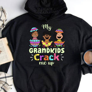 Personalized Gifts For Grandparents Shirt 01tgqn060225hh Grandkids Crack Me Up - Shirts - GoDuckee