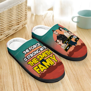 Personalized Gifts For Family Slippers 03XQMH270924HG - Shoes - GoDuckee