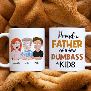 Dad 05qhhn050523hh Personalized Coffee Mug - Coffee Mug - GoDuckee